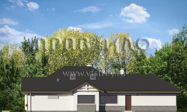 Проект дома для просторного участка S8-301-1 (Раскидистый 2)