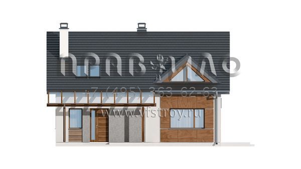 Проект комфортабельного дома  S3-139-4 (Z89)