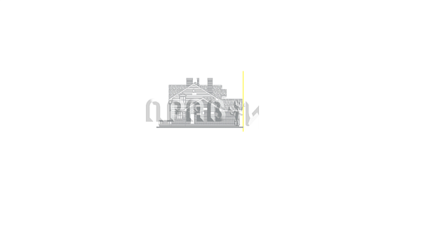 Небольшой загородный коттедж с большой террасой H-207-1P