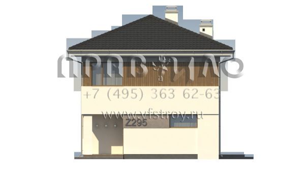 Проект энергоэффективного дома  S3-115 (Z295)