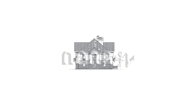 Проект респектабельного загородного особняка с мансардой L-252-1K