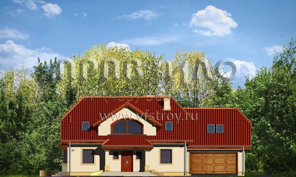 Проект основательного коттеджа S8-310-1 (Фокус 2)