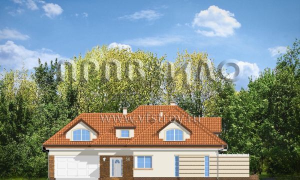 Проект усадьбы из керамических блоков S8-360 (Усадьба)