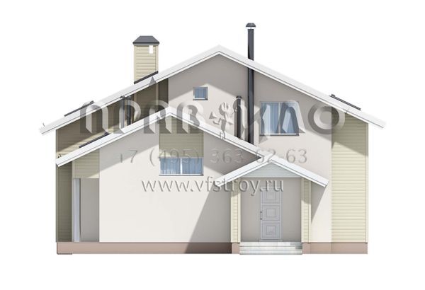 Лаконичный Коттедж S6-273(L-273-1P)