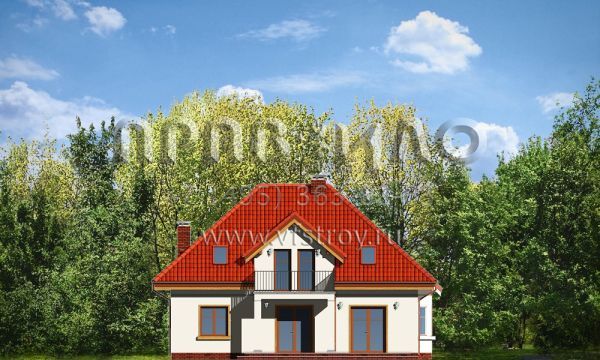 Проект экономичного удобного дома S8-199-2 (Ромашка)