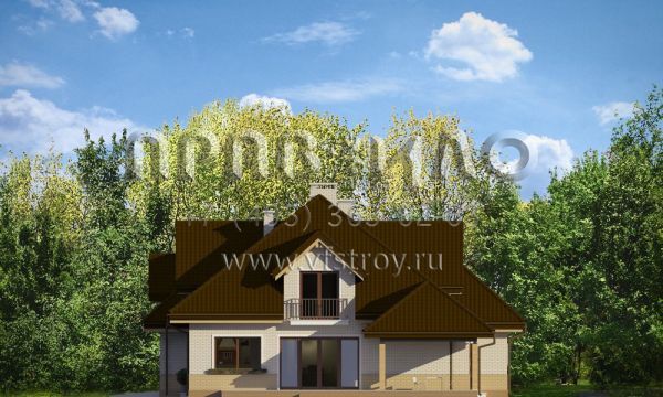 Проект запоминающегося коттеджа S8-442 (Йоанна 2)