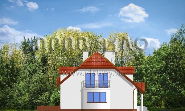 Проект небольшого коттеджа S8-261 (Акациевый)