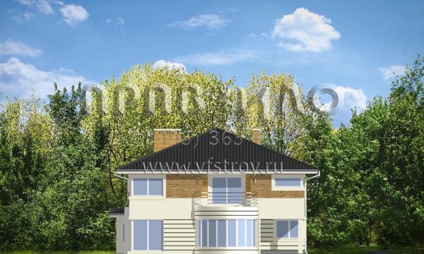 Проект коттеджа в стиле современного модерна S8-451-1 (Габриэль 2)