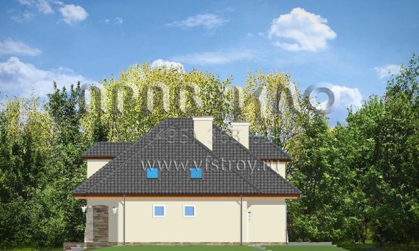 Проект современного коттеджа S8-270 (Агнешка 2)