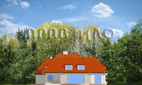 Проект особняка в классическом стиле S8-447 (Резиденция)