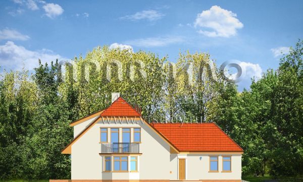 Проект солидного коттеджа из керамических блоков S8-216-2 (Солидный)