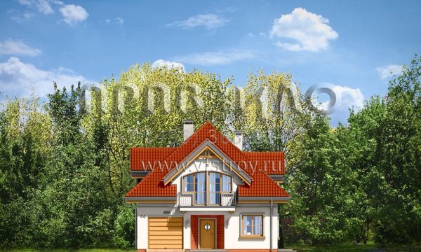 Проект коттеджа в классическом стиле S8-246 (Вероника)