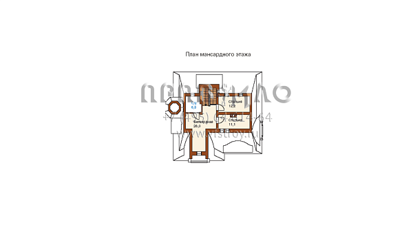 Очаровательный особняк в стиле модерн L-294-1K
