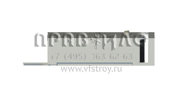 Проект дома в стиле хайтек из газобетона (кирпича, керамических блоков) S3-83 (Zx57)