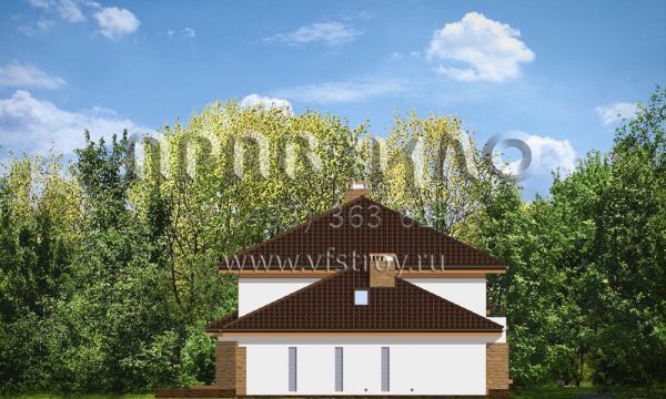 Проект дома из силикатных блоков S8-361-1 (Сладкий)