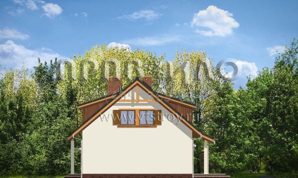 Проект загородного дома для большой семьи S8-185-1 (Фрашка)