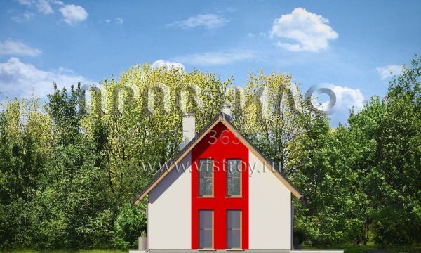 Проект яркого загородного дома S8-119 (Приключение)