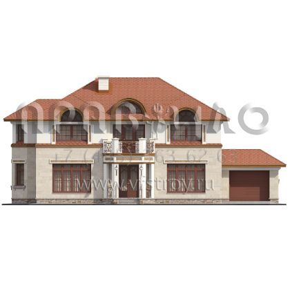Проект респектабельный особняк для проживания семьи из 4-6 человек S6-317(M-317-1K)