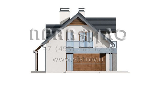 Проект комфортабельного дома  S3-139-4 (Z89)