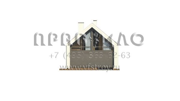 Проект оригинального двухуровневого дома для постоянного проживания S3-156-7 (Z215 A)