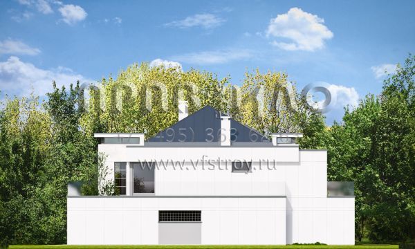 Проект стильного особняка S8-563 (Вилла Флорида)