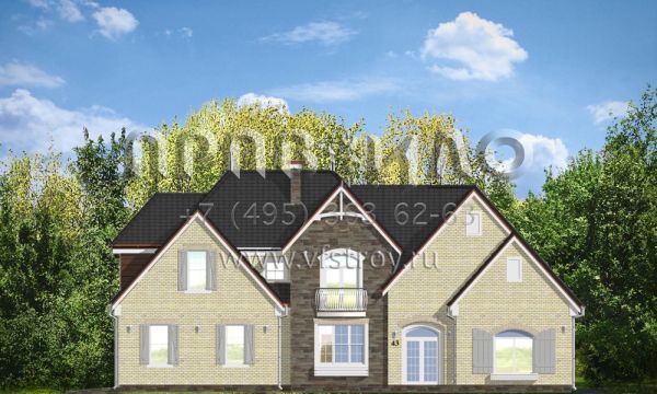 Проект элитного котеджа S8-458 (Даллас)