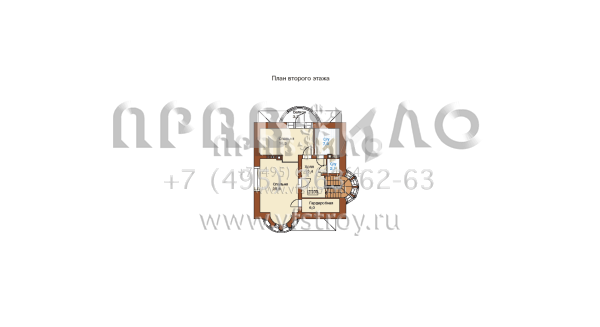 Проект каменного коттеджа J-150-1K