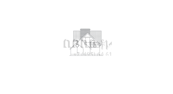 Дом из камня по проекту H-126-1K