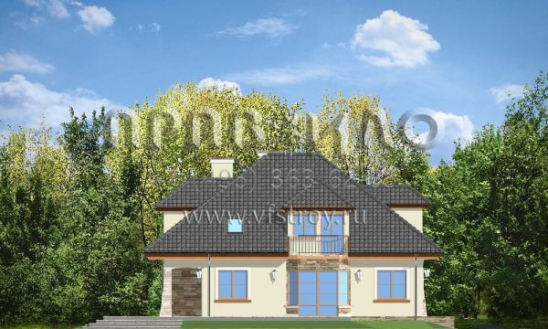 Проект современного коттеджа S8-270 (Агнешка 2)