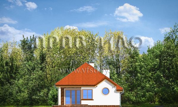 Проект вытянутого одноэтажного дома S8-139-1 (Такса)