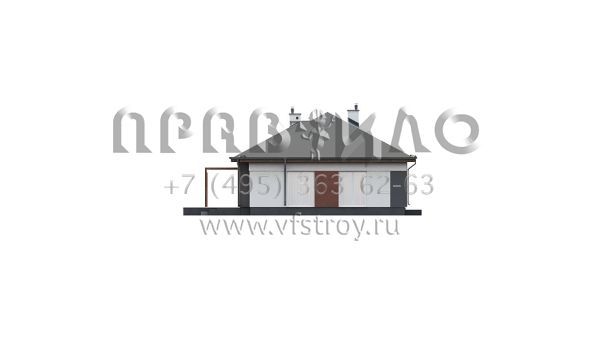 Проект просторного бунгало в классическом стиле  S3-149-1 (Z310)