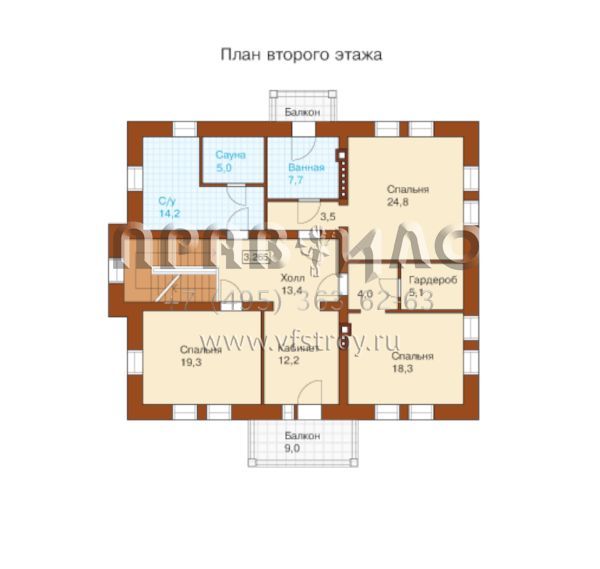 Проект добротного комфортного для проживания особняка S6-312(M-312-1K)