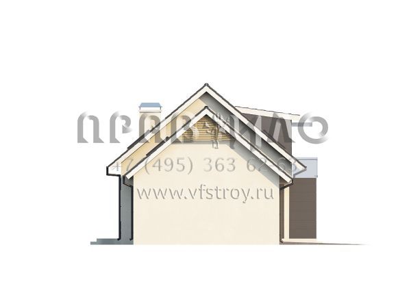 Проект компактного дома для двух семей или для большой семьи S3-162 (Z192)