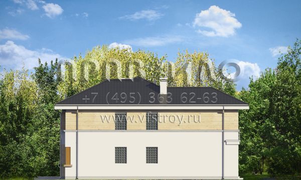 Проект светлого просторного особняка S8-191-3 (Ривьера 2)