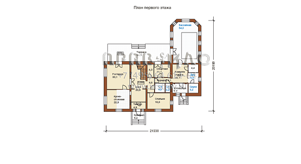 Проект строительства дома по проекту L-377-1K