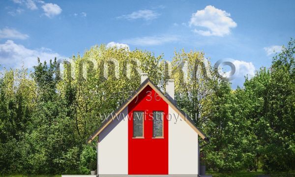 Проект яркого загородного дома S8-119 (Приключение)