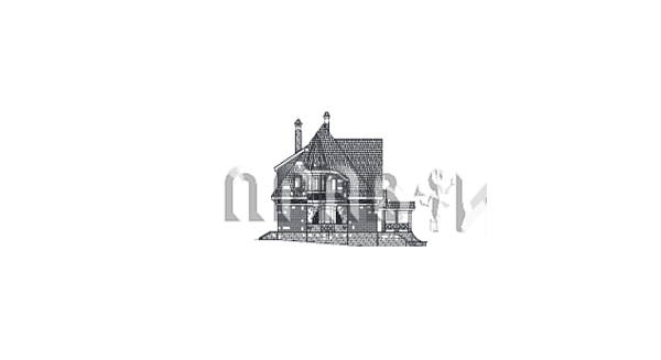 Очаровательный особняк в стиле модерн L-294-1K