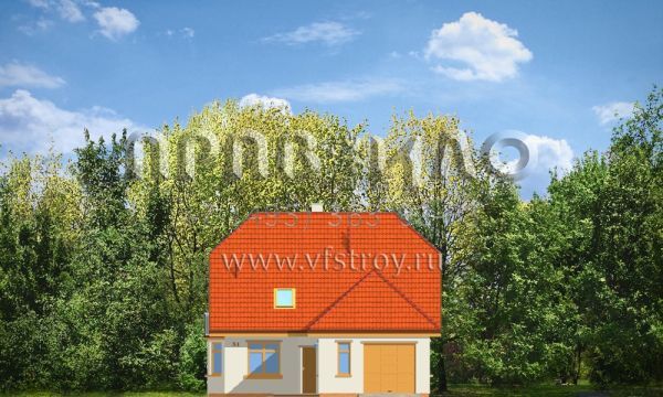 Проект солидного коттеджа из керамических блоков S8-216-2 (Солидный)