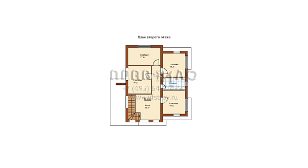 Дома с арочным порталом H-211-1P
