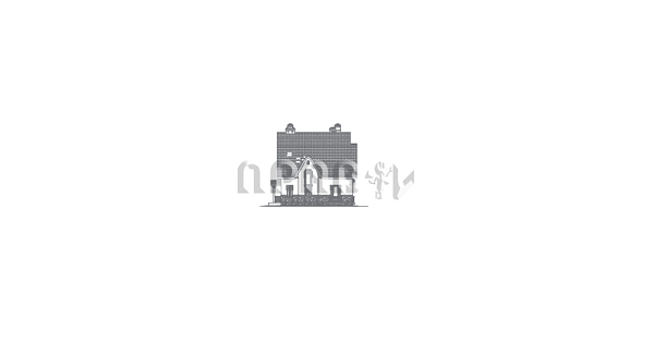 Загородный особняк с необычной скатной кровлей H-157-1P