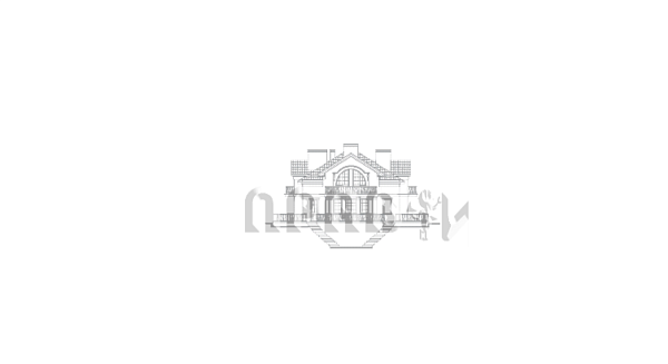 Проект особняка в традициях дворцово-парковых построек  K-379-1P