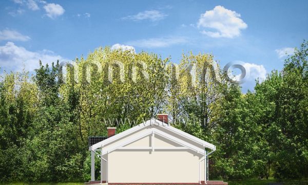 Проект комфортного частного дома S8-110-4 (Солнечный с Гаражом)