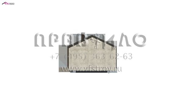 Проект стильного пятикомнатного дома с большим гаражом S3-170-1 (Z395)