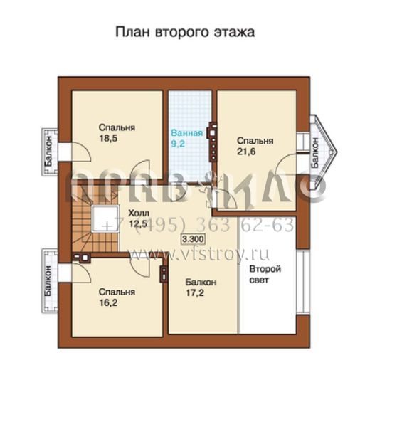 Дом в скандинавском стиле S6-234 (K-234-3K)