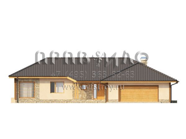 Проект оригинального частного дома сложной формы S3-209-1 (Z81)