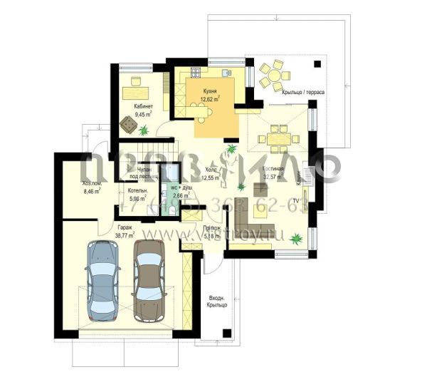 Проект большого дорогого дома S8-217 (Ривьера 4)