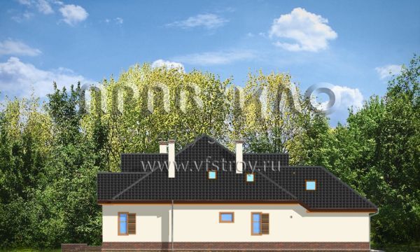 Проект дома из поризованной керамики S8-311-2 (Симпатичный)