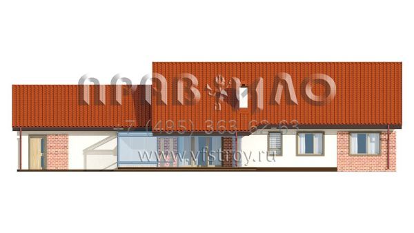 Проект дома с остекленной террасой S3-167-4 (Z98 wp gp2)