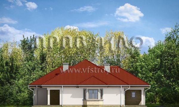 Проект дома с нежилым чердаком S8-252 (Наталья 3)