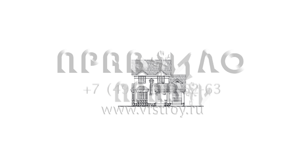 Компактный кирпичный коттедж S6-141(G-141-1K)